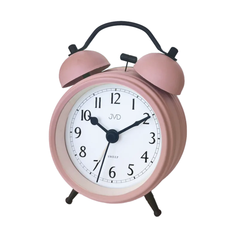 JVD Ručkový netikající budík JVD SRP2218.2 s mechanickým zvoněním