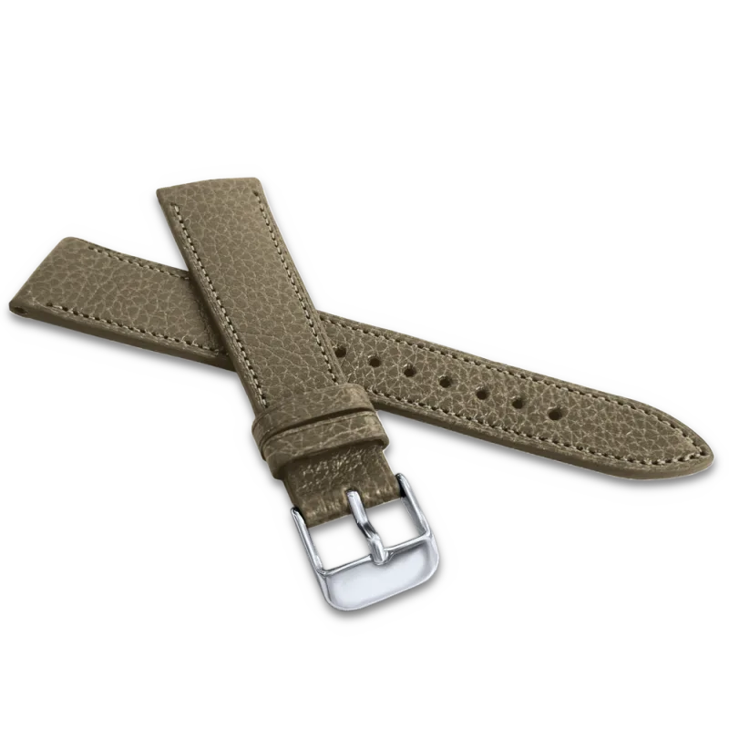 LAVVU Béžový prošitý řemínek MEDITERRA z luxusní kůže Top Grain - 22 LSADF22