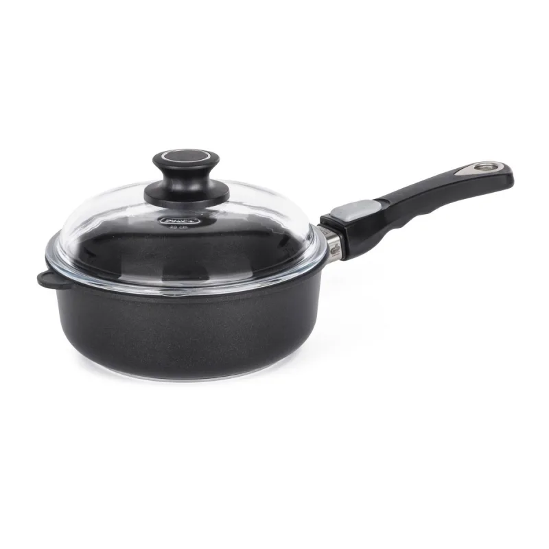 Hlboká panvica Prime 20cm s pokrievkou a odnímateľnou rukoväťou