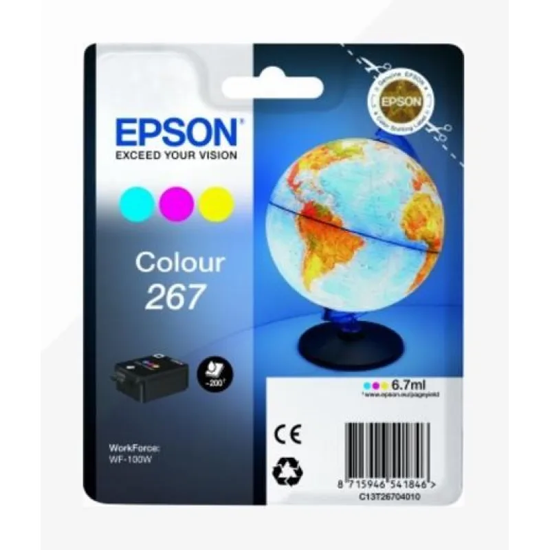 Atramentová tyčinka EPSON Singlepack "Globus" Colour 267 ink cartridge…