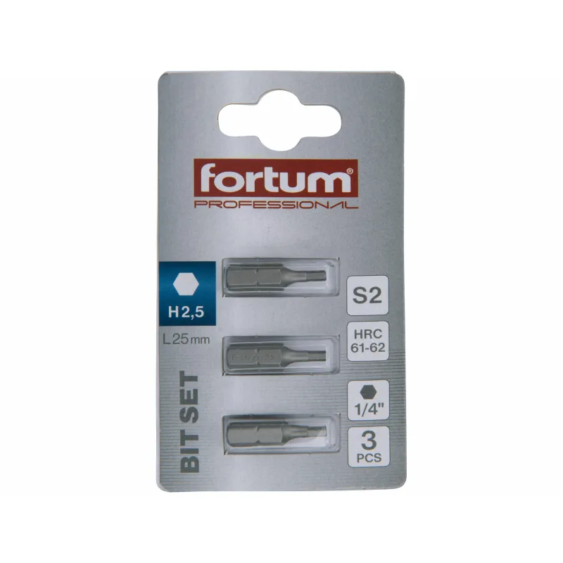 Bity Fortum-KITO Gripp S2, 25 mm - rôzne profily