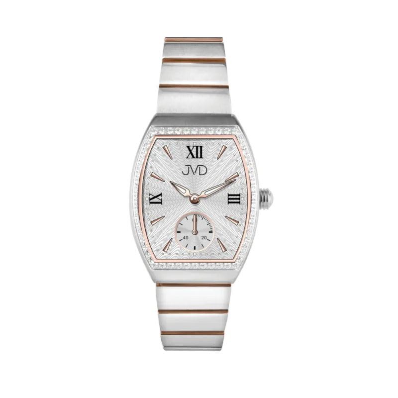 JVD Dámské hranaté elegantní šperkové hodinky JVD JG1038.2