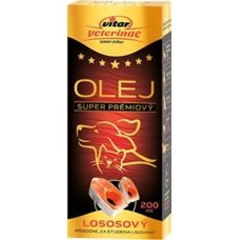 VITAR Veterinae Lososový olej 200 ml