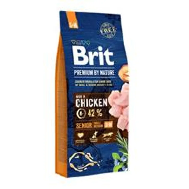 Brit Premium by Nature Senior S+M 1 kg