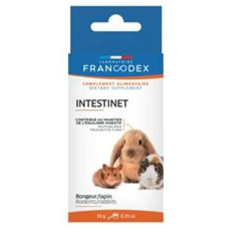 Francodex INTESTINET pro hlodavce a králíky 150g