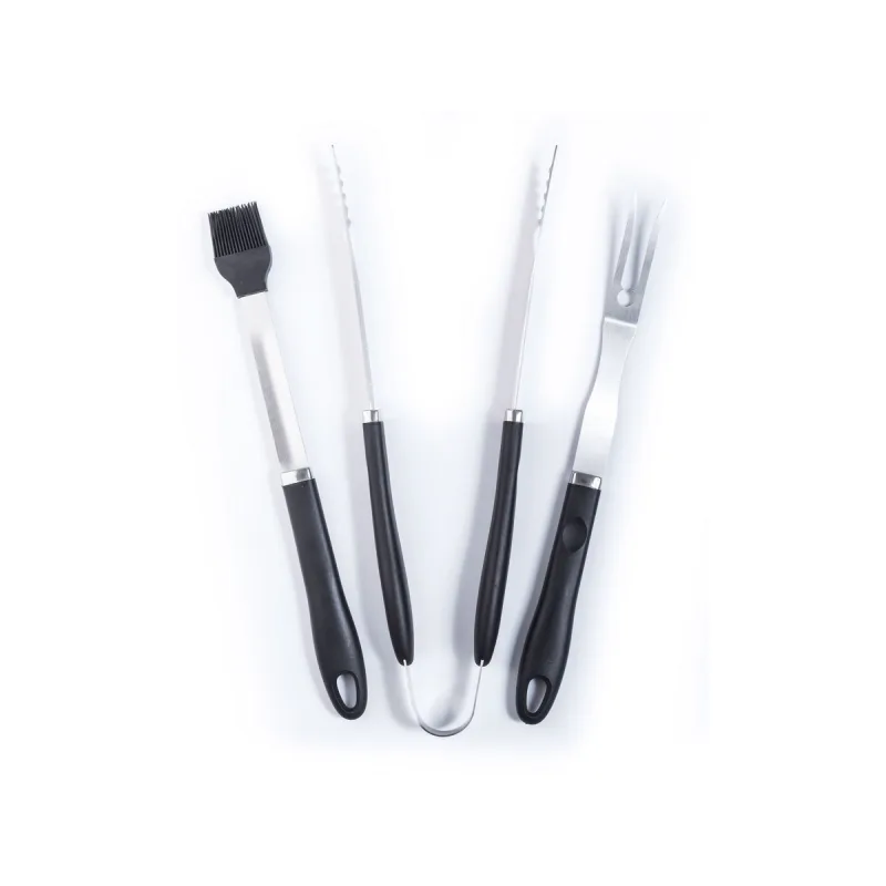 Sada náradia na grilovanie, 3ks nerezové