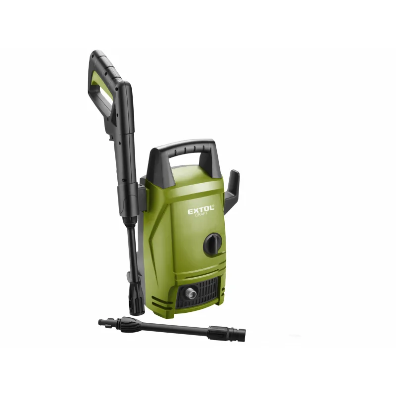 Čistič vysokotlaký, príkon 1400W, 100bar, 330 l/min, EXTOL CRAFT