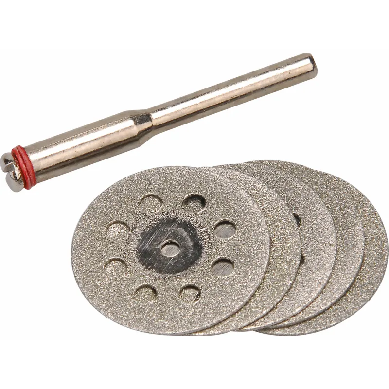 Kotúče diamantové na priamu brúsku, sada 5ks, EXTOL CRAFT