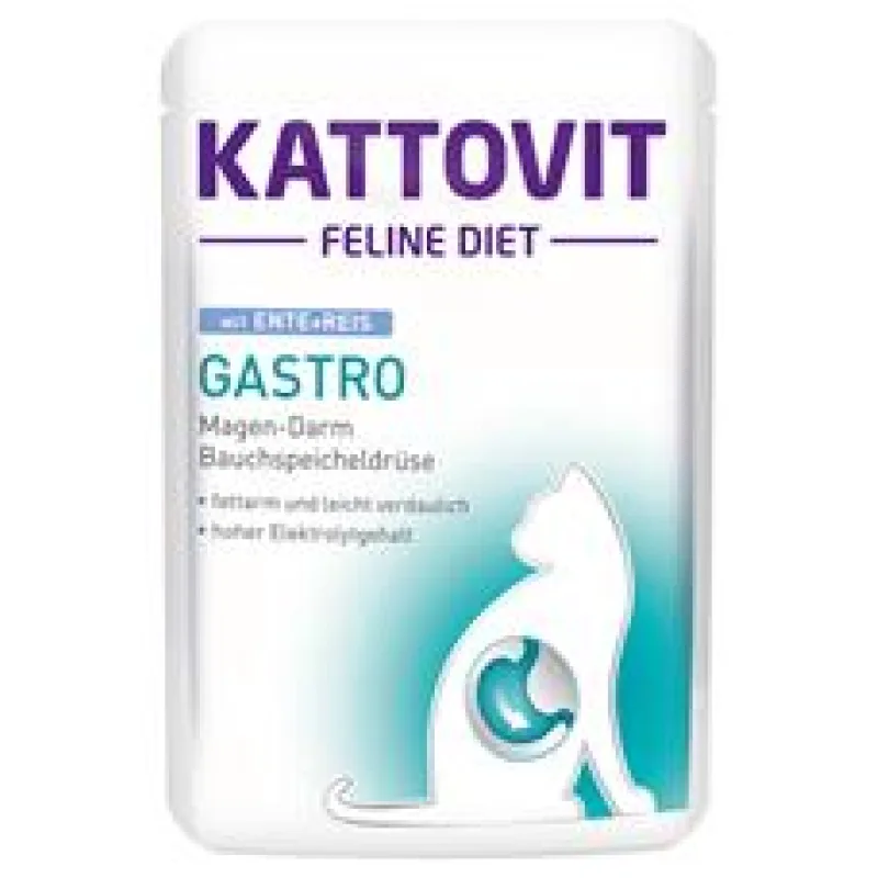 Kattovit Cat Gastro kachna kapsa 85g 85 g