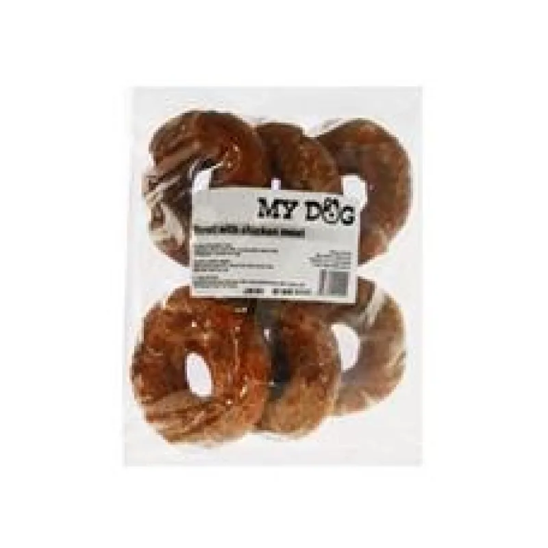 Pochoutka Donut s kuřecím masem 12,5cm/6ks