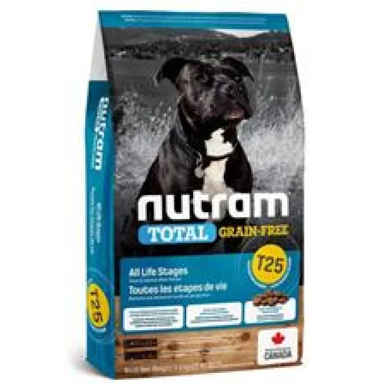 Nutram Total Grain Free Salmon Trout Dog 11,4 kg - náhradní obal