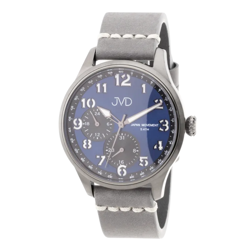 JVD Pánské čitelné ocelové náramkové hodinky JVD JC601.3