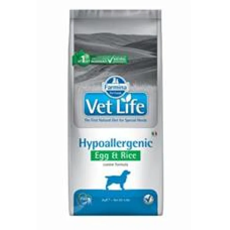 Vet Life Natural DOG Hypo Egg & Rice 2 kg