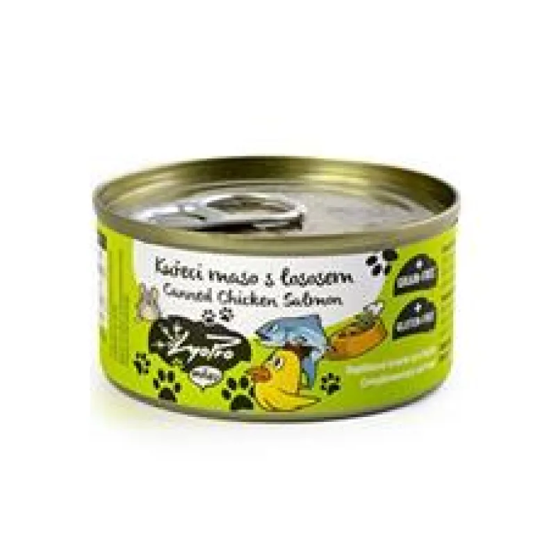 Lyopro mňau konz. Kuřecí maso s lososem 85g 85g