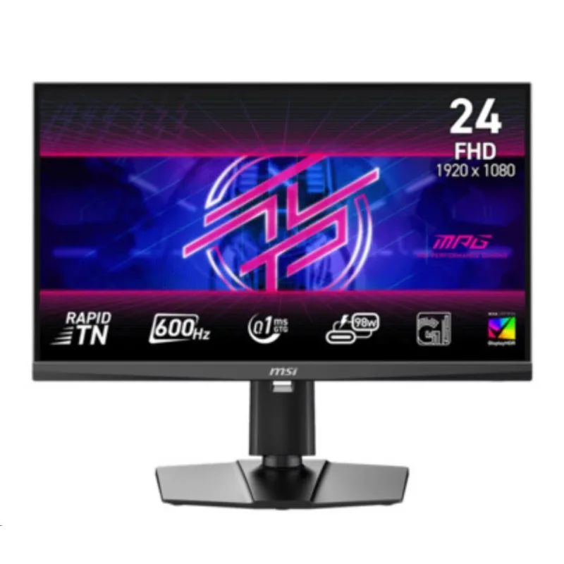 MSI LCD MPG 242R X60N, 24, 1" FHD, 600Hz, 0, 1ms, USB, DP, HDMI, …
