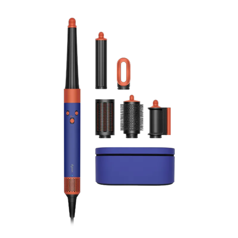 Dyson Airwrap i.d. Multi-Styler and Dryer with Diffuser HS08 - Vinca Blue/Topaz (Gift Edition)