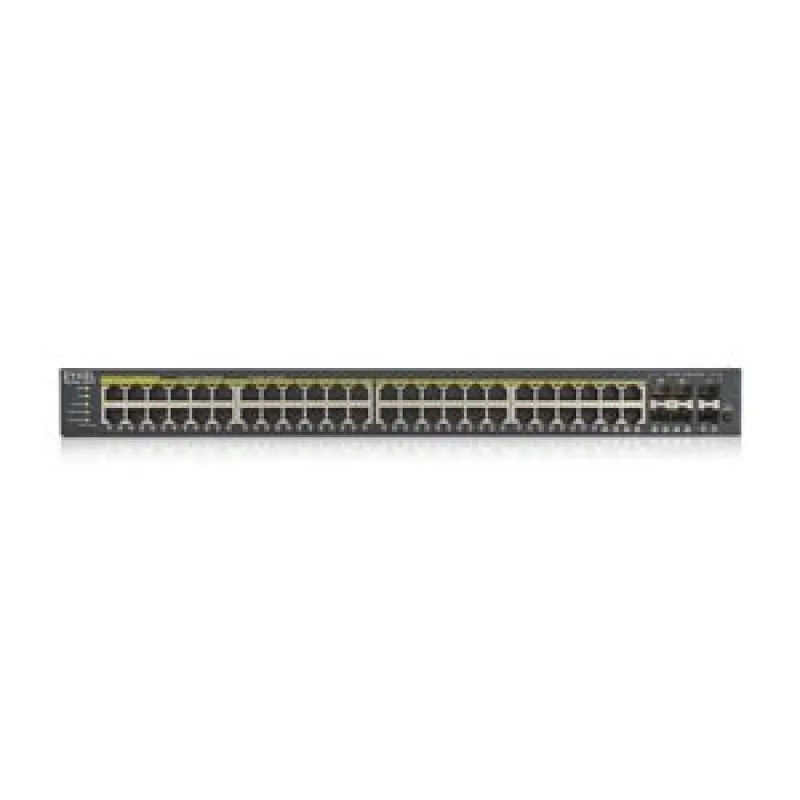 Zyxel GS1920-48HPv2, 52 Port Smart Managed PoE Switch 48x Gigabit Copper…
