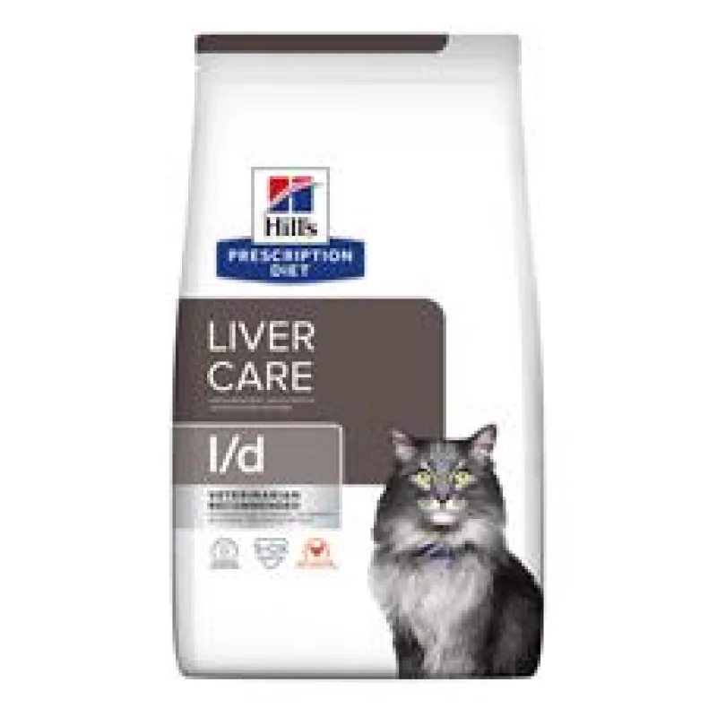 Hill’s Fel. PD L/D liver care Dry 1,5kg NEW