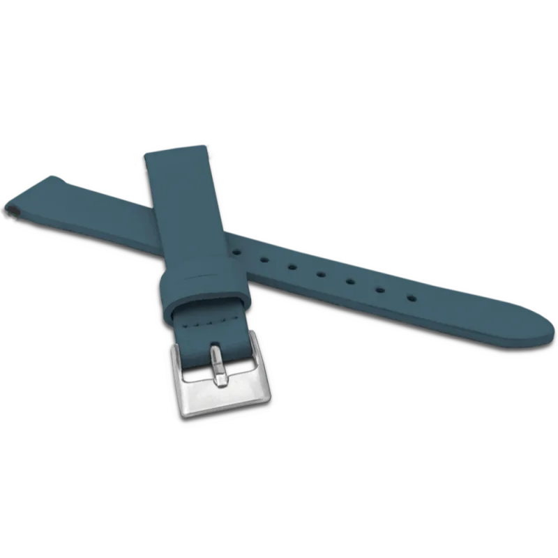 MINET Modrý řemínek z luxusní kůže Top Grain - 16 MSSUL16