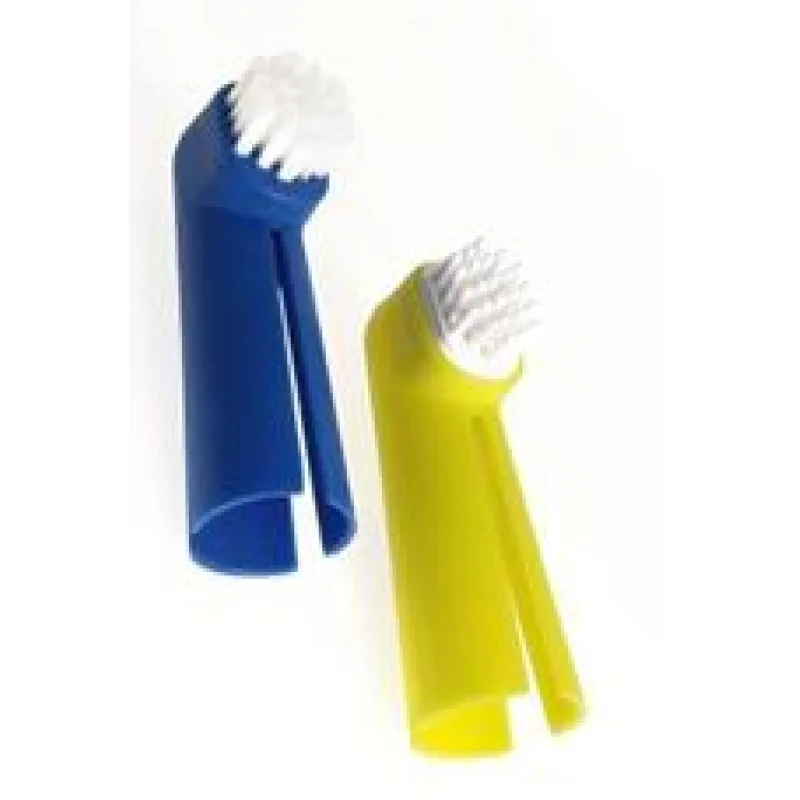 Kartáček zubní na prst pes KAR 2ks 1 ks