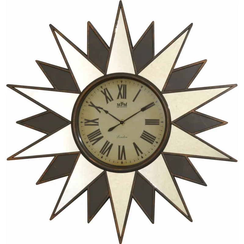 MPM Nástěnné paprskovité hodiny MPM E01.3682