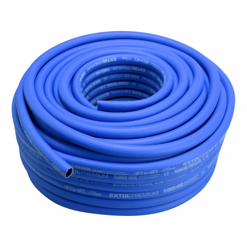 Hadica vzduchová gumená, Ø 13/19mm, 50m, EXTOL PREMIUM
