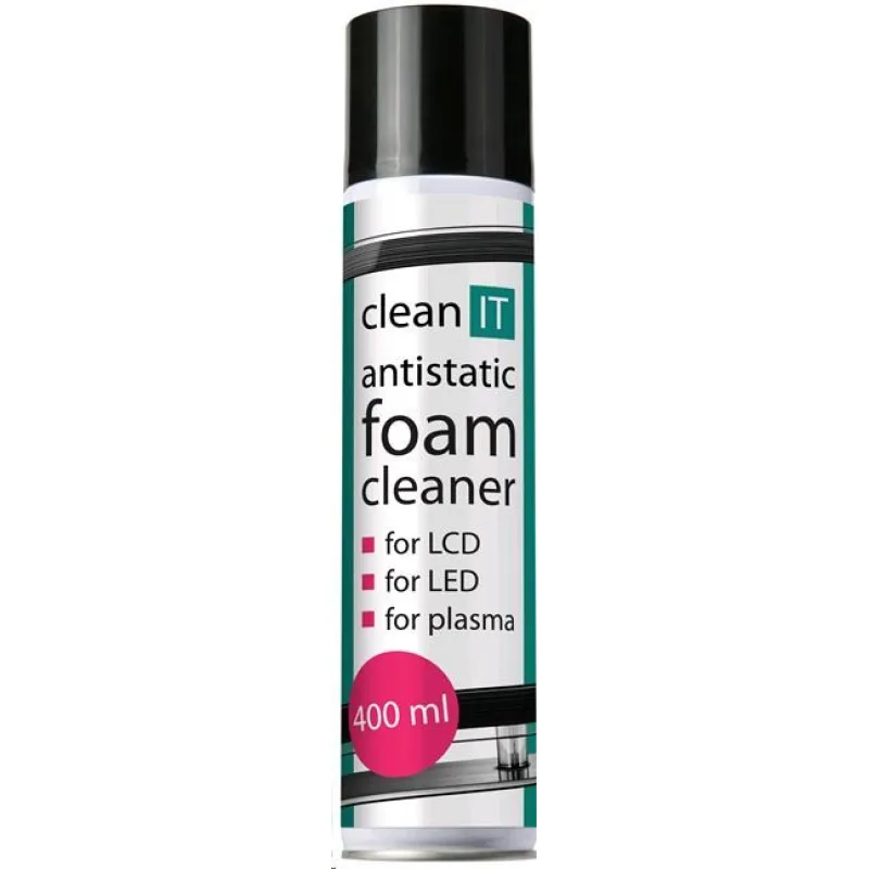 CLEAN IT Antistatická čistiaca pena na obrazovky 400 ml CL-172