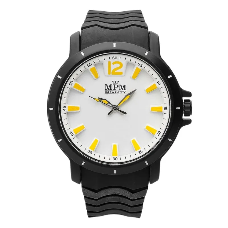 MPM Pánské hodinky s výraznými 3D indexy MPM Arctis - B W01M.11014.B