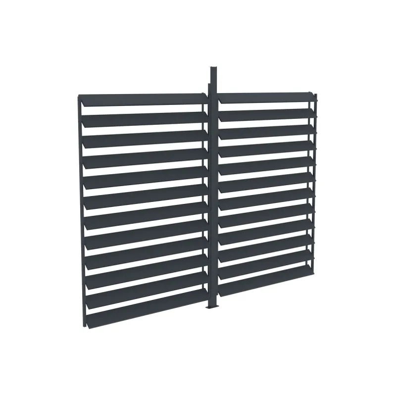 Otočná lamelová stena 2,8x2,2 m pre pergolu G21 Austin (3x3 a 4x3)