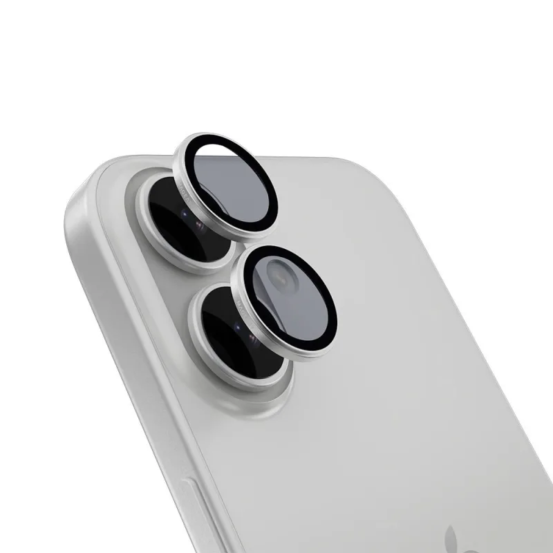 SwitchEasy Lenz Sapphire Camera Lens Protector pre iPhone 17 - Silver…