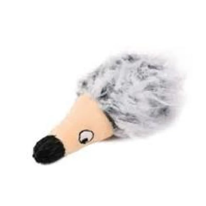 Hračka kočka - plyšový ježek s šantou 10cm