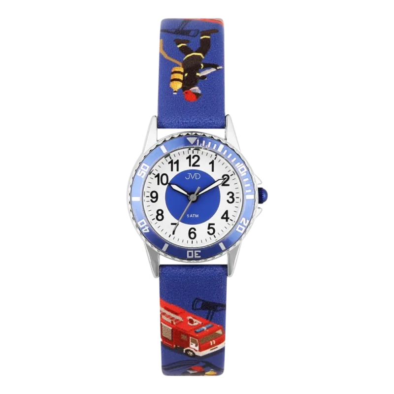 JVD Dětské hasičské chlapecké náramkové hodinky JVD J7231.3