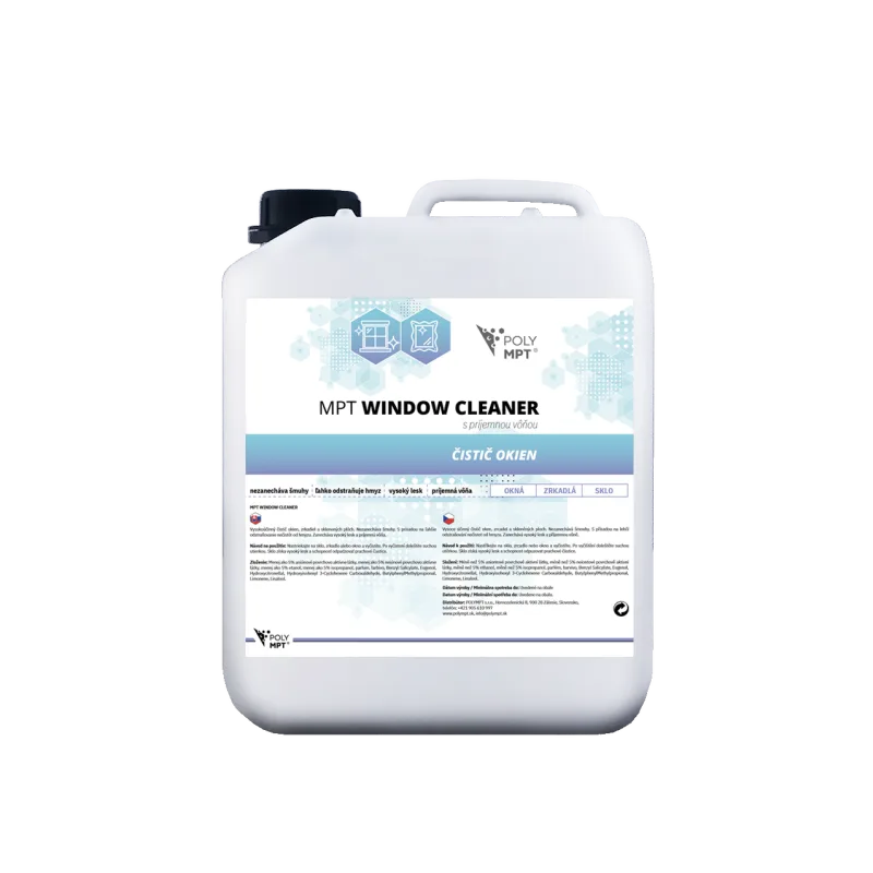 MPT Window Cleaner – čistič okien a zrkadiel bez šmúh s extra leskom, POLYMPT