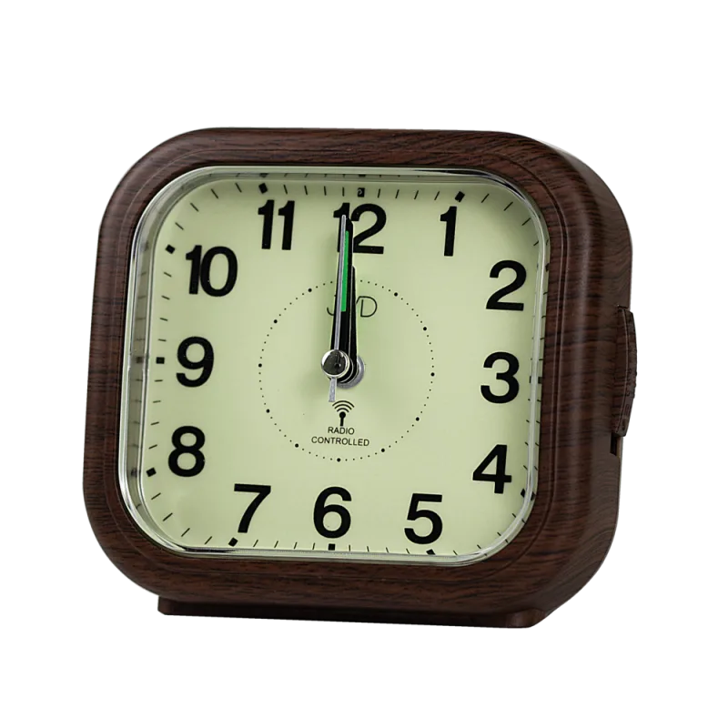 JVD Analogový rádiem řízený budík JVD RB1603.1 s luminiscenčním displejem