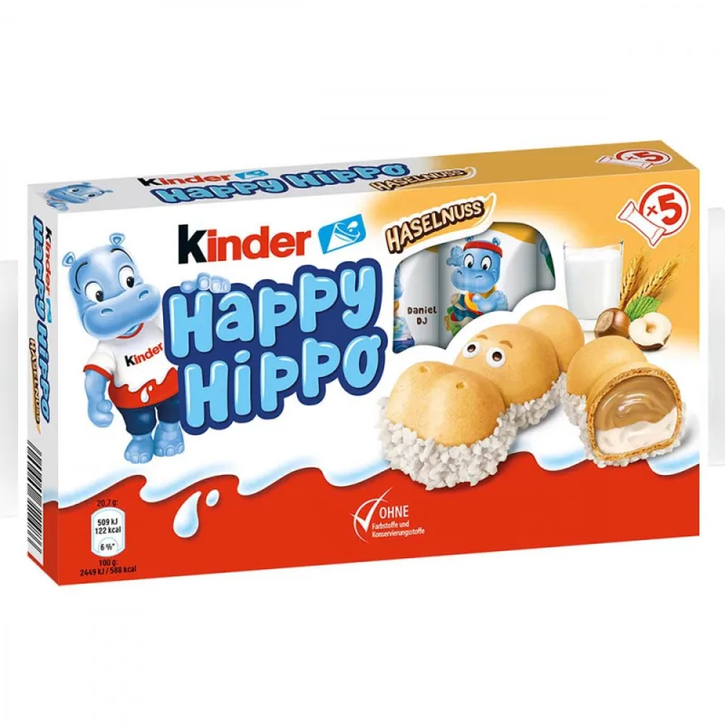Kinder Happy Hippo Haselnuss 103,5g