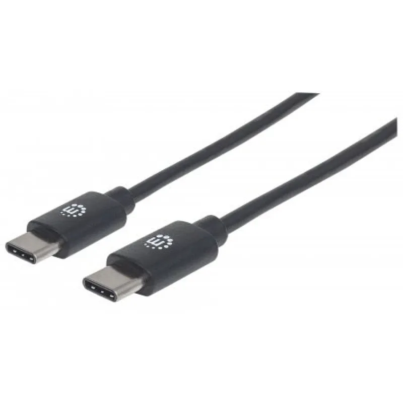 MANHATTAN Hi-Speed USB-C kábel, Type-C Male to Type-C Male, 0, 5 m, …
