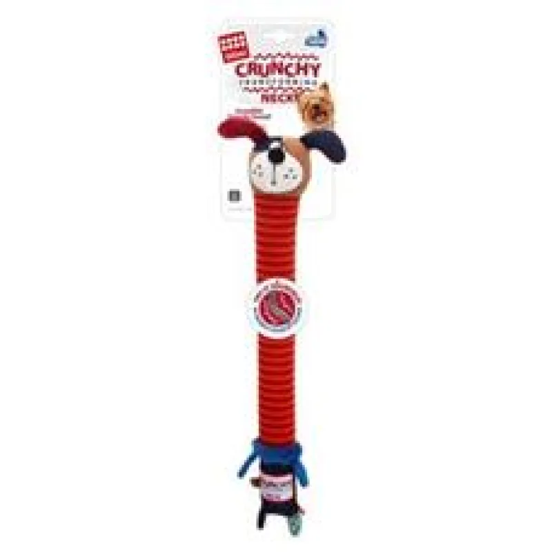 Hračka pes GiGwi Plush Friendz pes S křupavý krk 1 ks