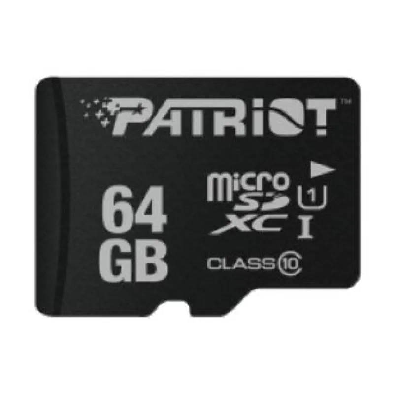 Patriot/ micro SDXC/ 64GB/ UHS-I U1 / Class 10 PSF64GMDC10