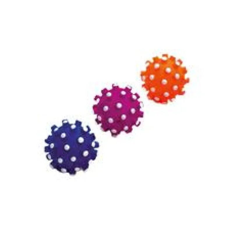 Karlie Hračka pro psy míček ježatý pískací vinyl průměr 6cm