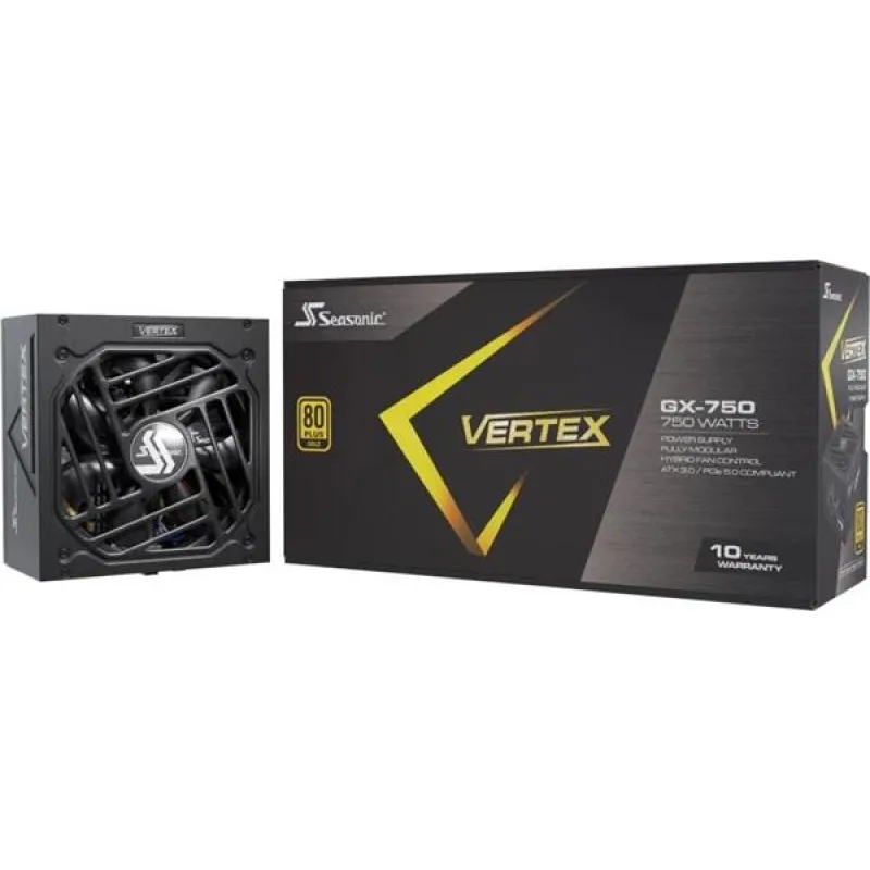 Zdroj 750W, Seasonic VERTEX GX-750 Gold, retail VERTEX-GX-750