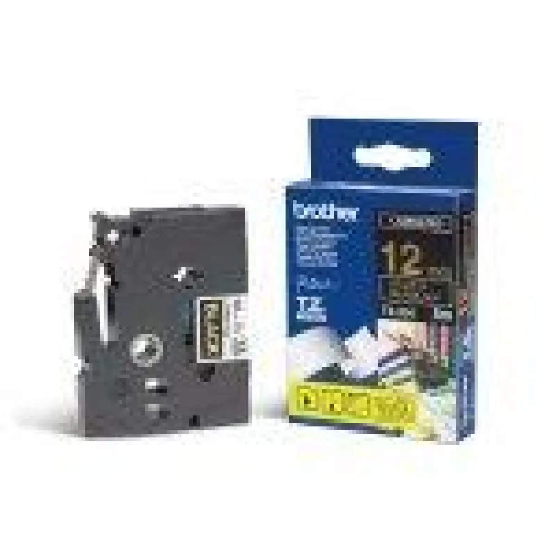 TZE-334, čierna / zlatá, 12mm TZE334