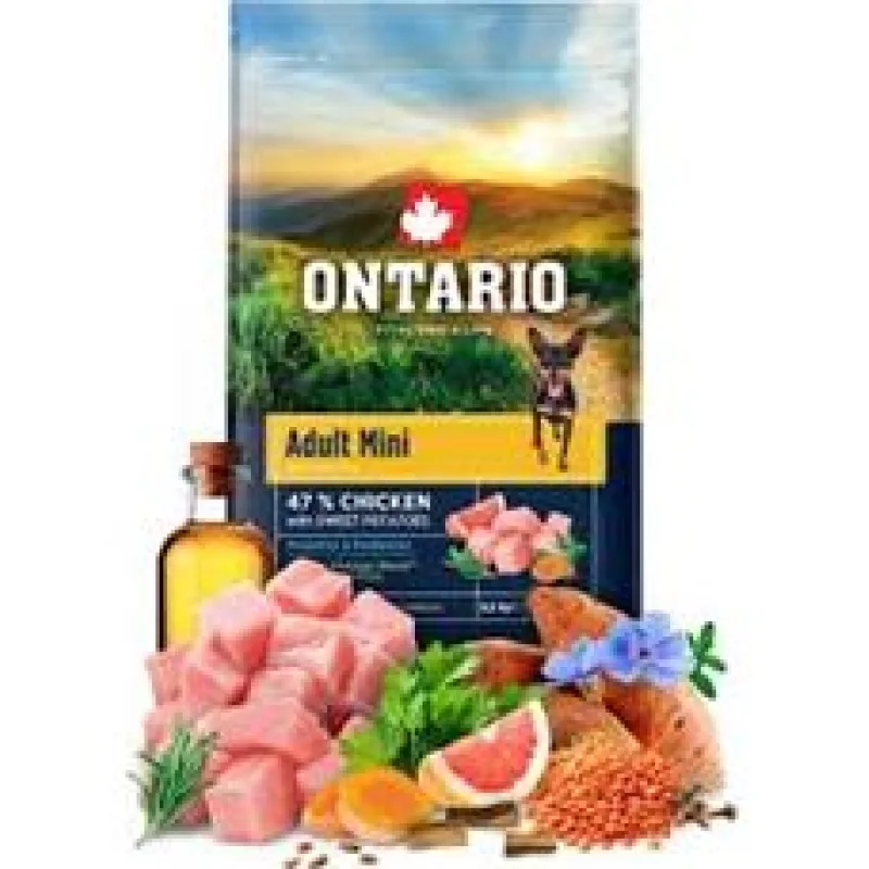Ontario Adult Mini Chicken & Sweet Potatoes 2,25kg