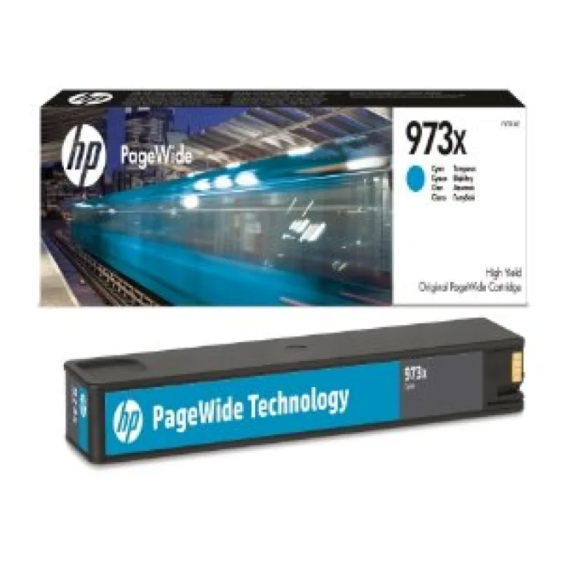 HP 973X azúrová atramentová kazeta, F6T81AE F6T81AE