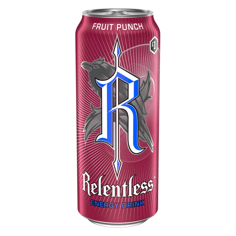 Relentless Fruit Punch 500ml 1£