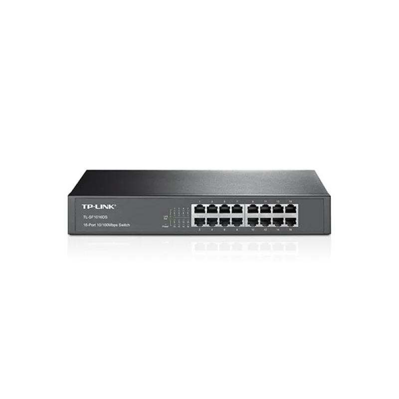 16-Port 10/100 Mbps Switch PORT: 16× 10/100 Mbps RJ45 Ports SPEC: 1U 13…