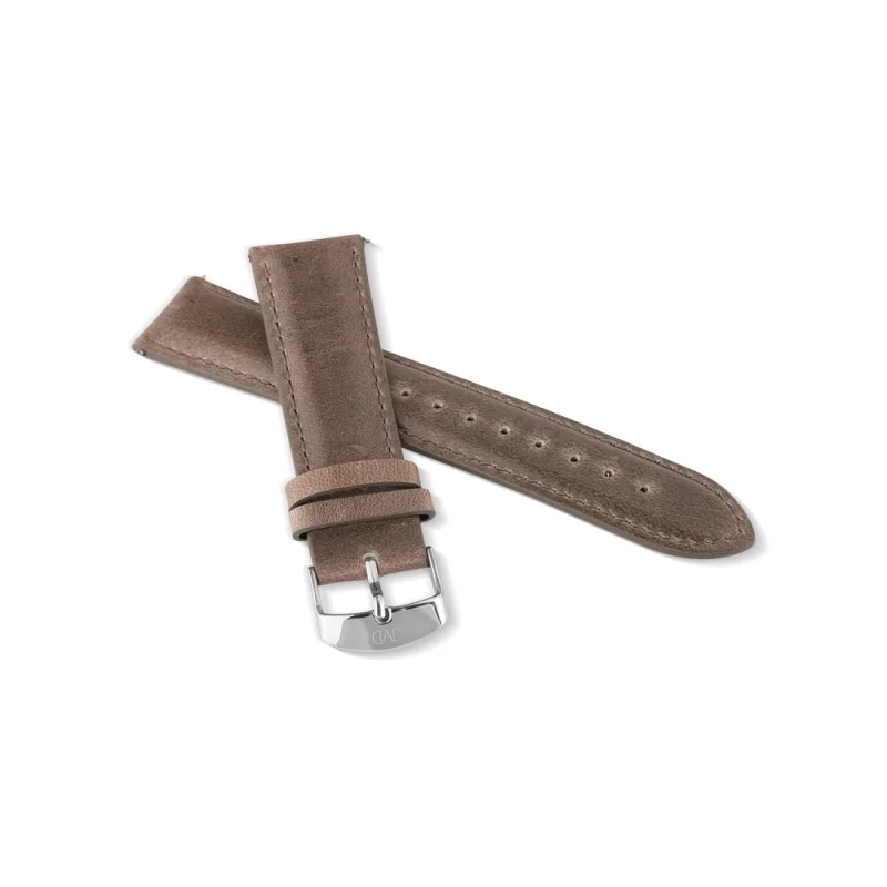 JVD Pánský kožený hnědý řemínek Architect RAC-070