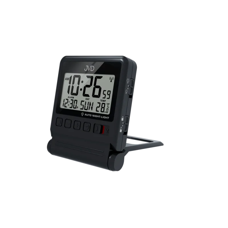 JVD Cestovní skládací digitální rádiem řízený budík JVD RB9391.2