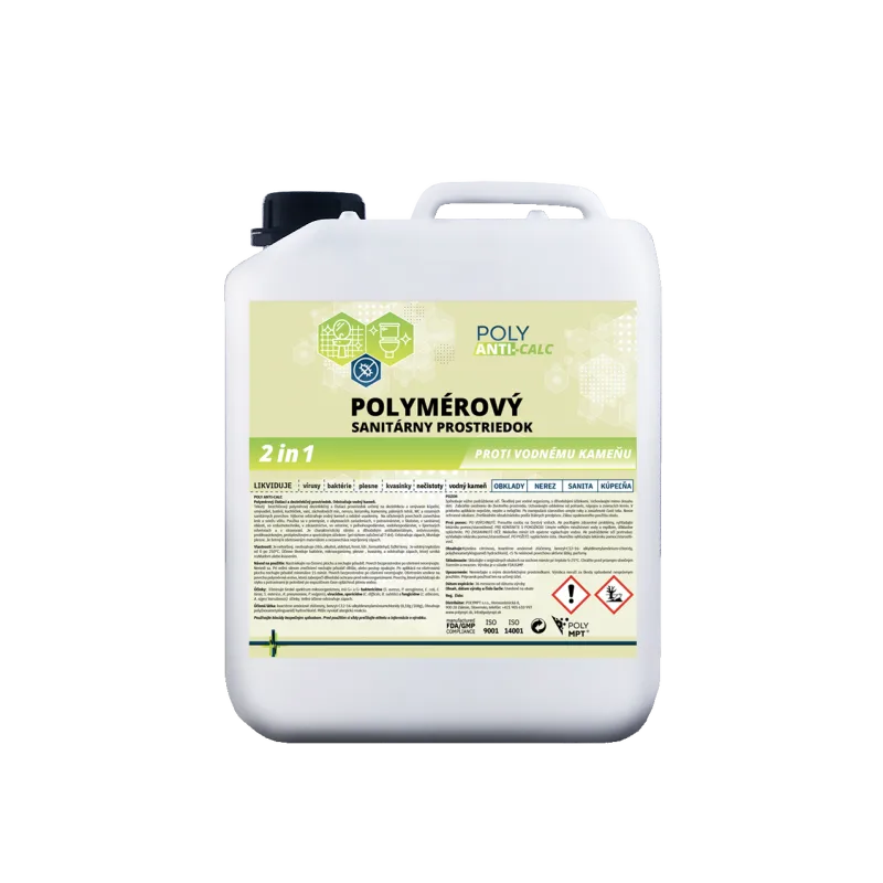 POLY ANTI-CALC - dezinfekčný čistič sanitárnych povrchov bez alkoholu, POLYMPT