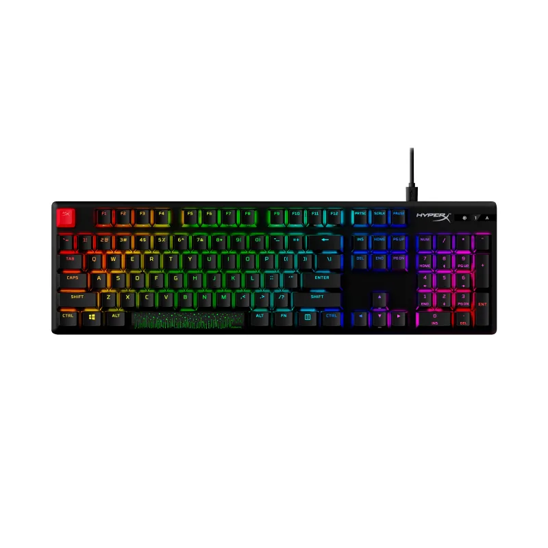 HyperX Alloy Origins PBT/ Drôtová USB/ US layout/ Čierna 639N4AA#ABA