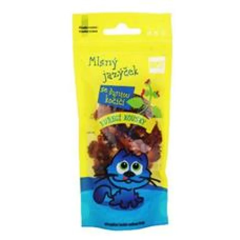 Pochoutka kuřecí kousky se šantou kočičí MAPES 50g